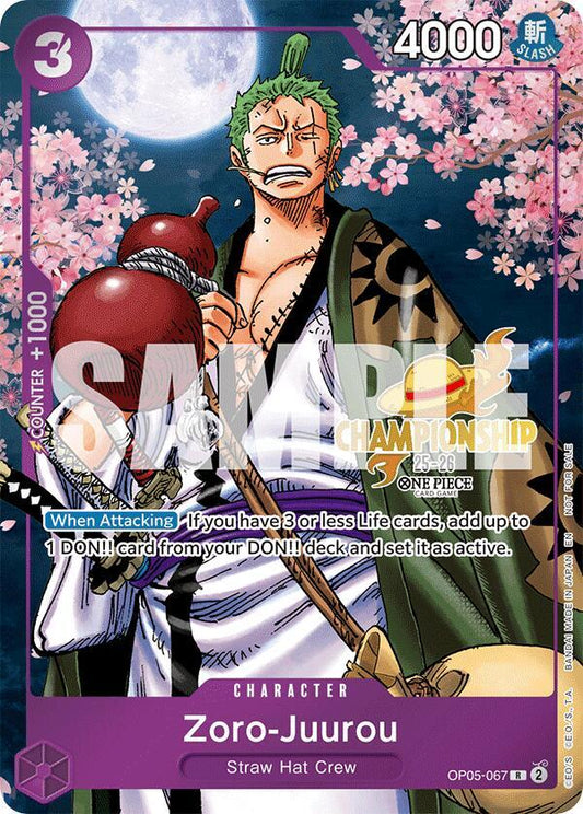 Zoro-Juurou (CS 25-26 Event Pack) - One Piece Promotion Cards (OP-PR)
