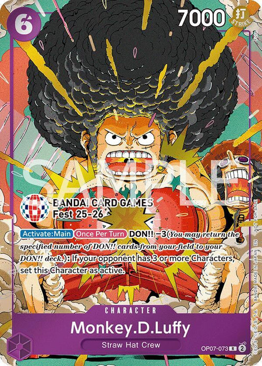 Monkey.D.Luffy [OP07-073] (BANDAI Card Games Fest 25-26)