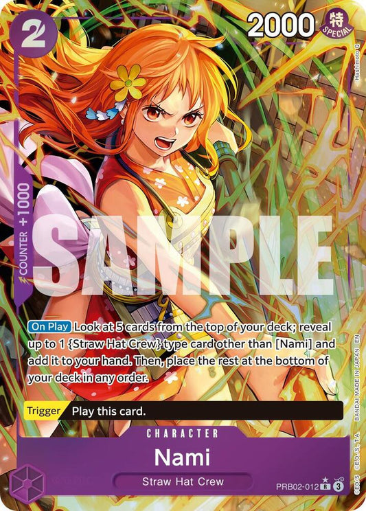 Nami (Alternate Art) [PRB02-012] PRB02 Premium Booster -The Best- Vol. 2