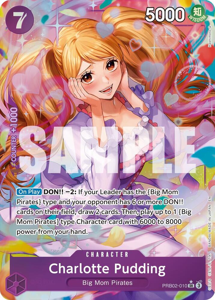 Charlotte Pudding (Alternate Art) [PRB02-010] PRB02 Premium Booster -The Best- Vol. 2