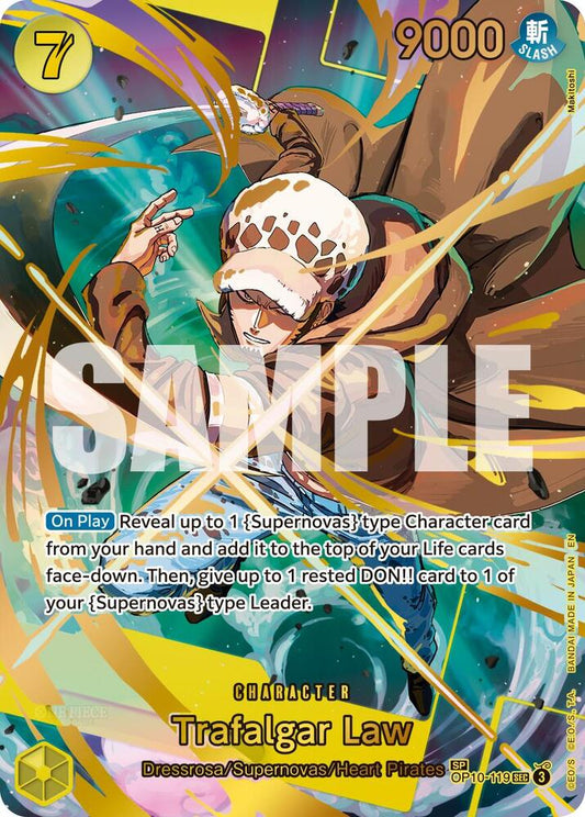 Trafalgar Law (SP) [OP10-119] PRB02 Premium Booster -The Best- Vol. 2