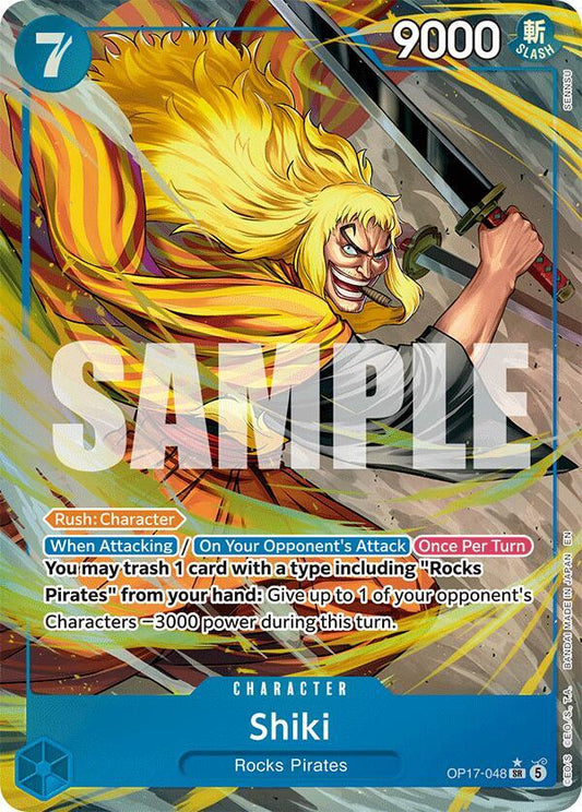 Shiki - [OP17-048] (Alternate Art) OP17 - The World's Strongest Warriors