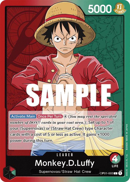 Monkey.D.Luffy [OP01-003] OP01 - Romance Dawn