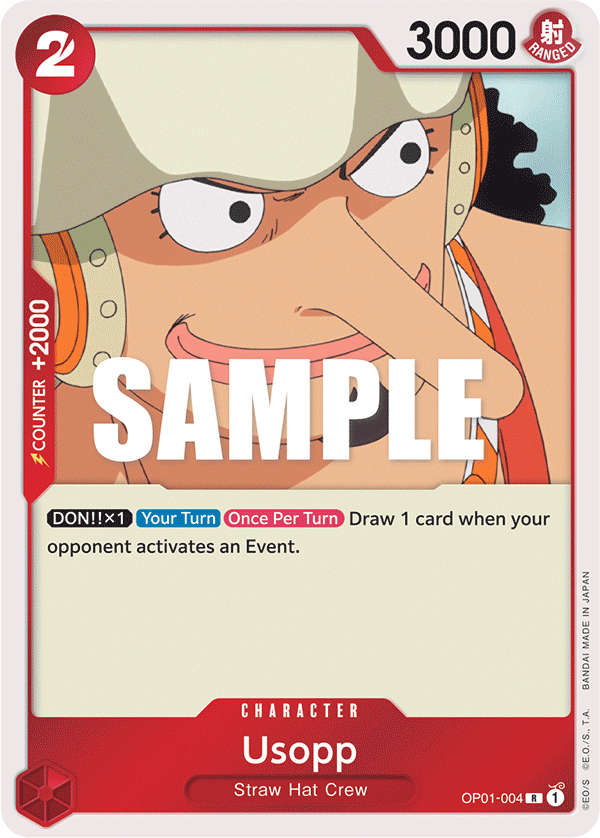 Usopp [OP01-004] OP01 - Romance Dawn