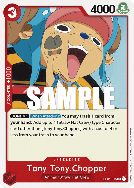 Tony Tony.Chopper [OP01-015] OP01 - Romance Dawn
