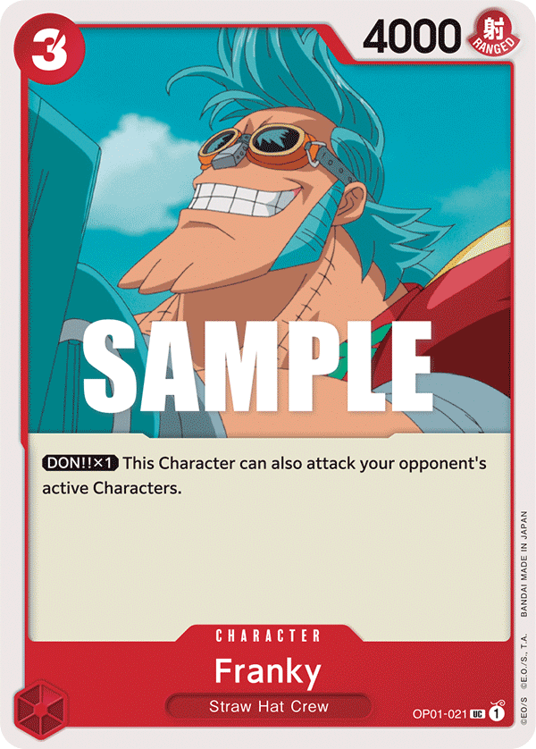 Franky [OP01-021] OP01 - Romance Dawn