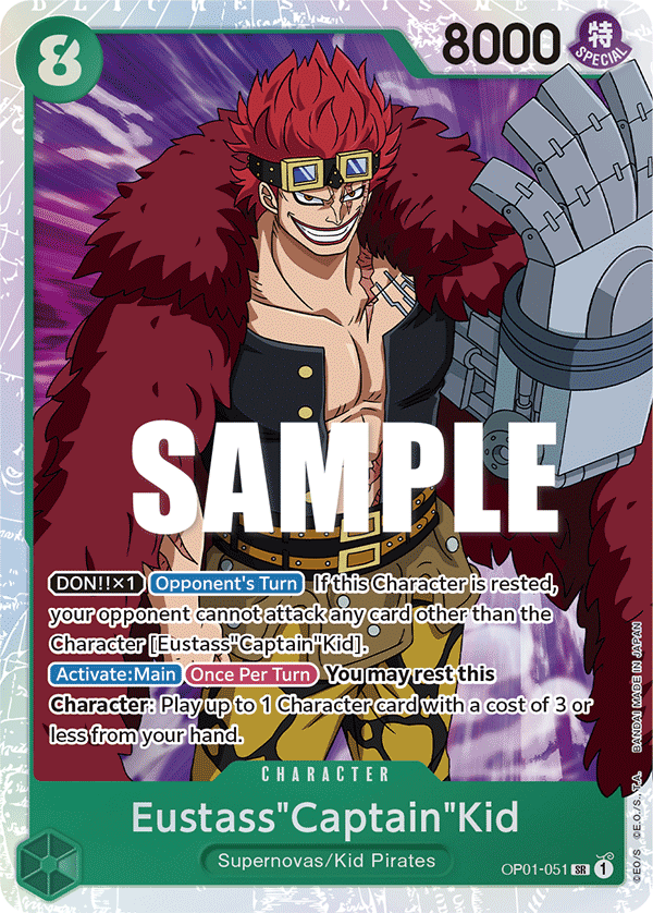 Eustass"Captain"Kid [OP01-051] OP01 - Romance Dawn