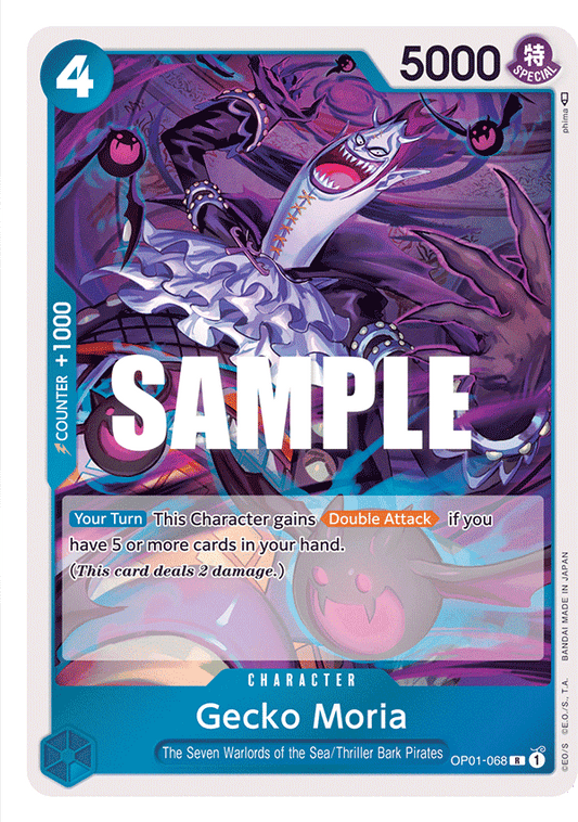 Gecko Moria [OP01-068] OP01 - Romance Dawn