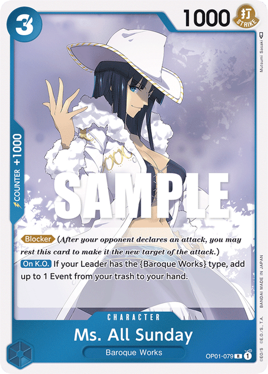 Ms. All Sunday [OP01-079] OP01 - Romance Dawn