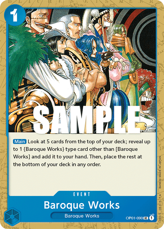 Baroque Works [OP01-090] OP01 - Romance Dawn