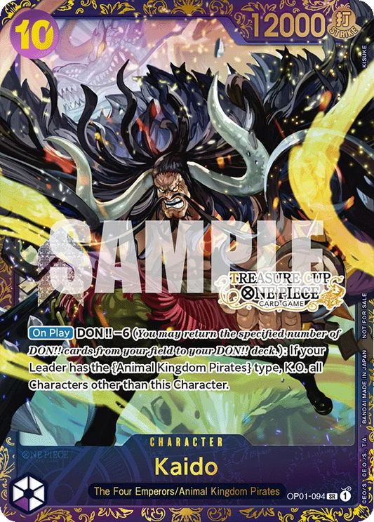 Kaido [OP01-094] Treasure Cup 2024 Set 2 Top Prize Pack