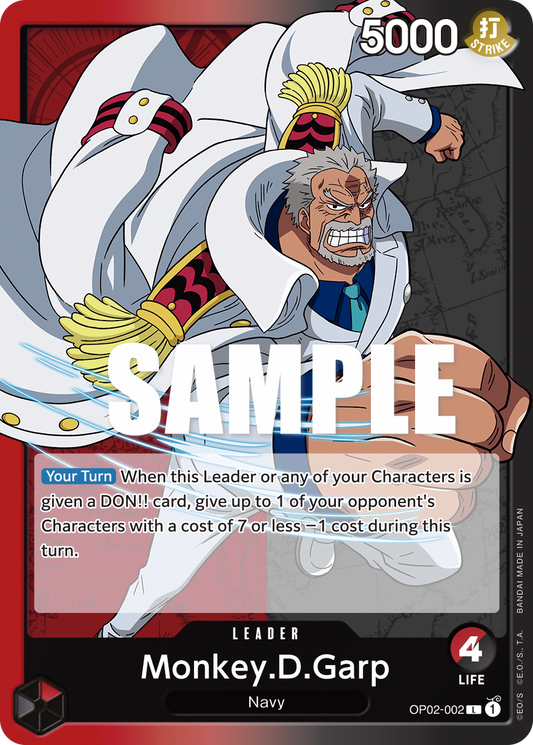 Monkey.D.Garp [OP02-002] OP02 - Paramount War