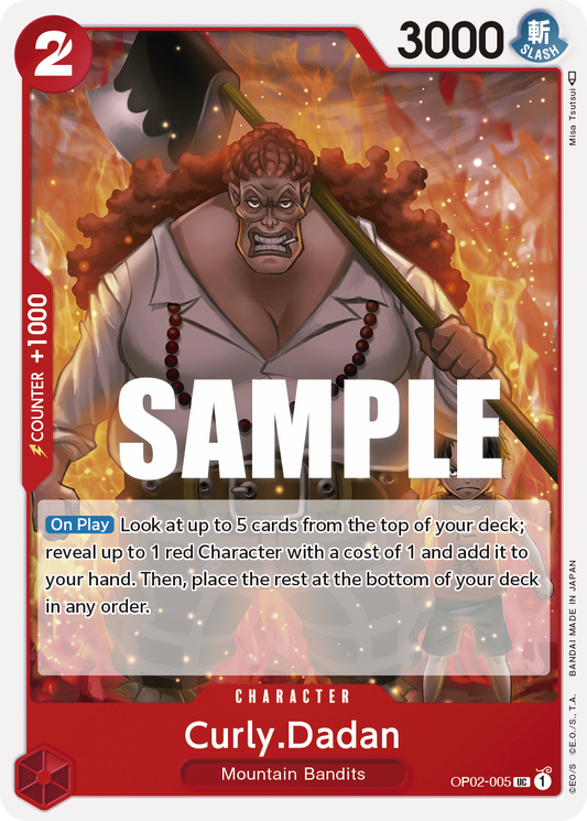 Curly.Dadan [OP02-005] OP02 - Paramount War