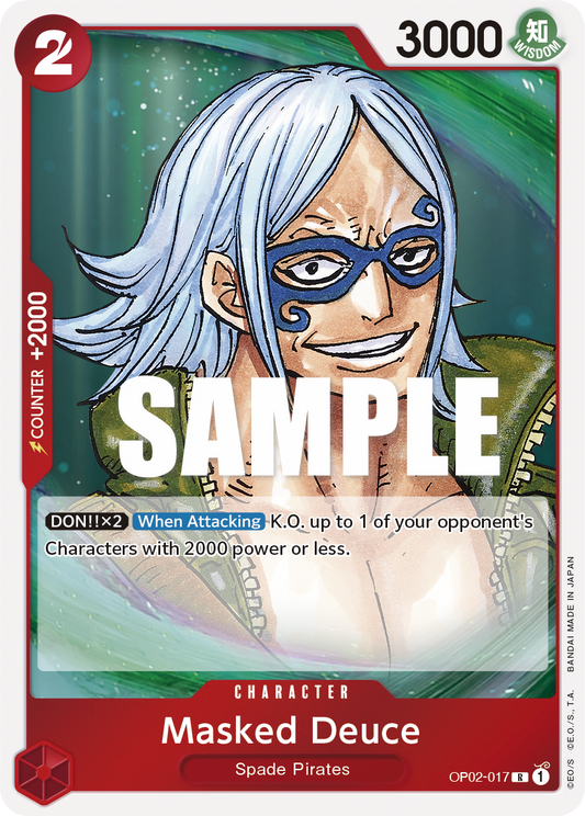 Masked Deuce [OP02-017] OP02 - Paramount War