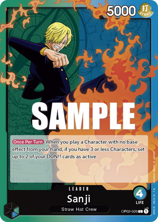 Sanji [OP02-026] OP02 - Paramount War