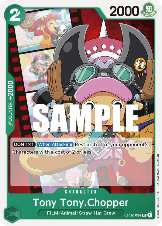 Tony Tony.Chopper [OP02-034] OP02 - Paramount War