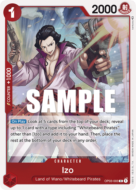 Izo [OP03-003] OP03  - Pillars of Strength