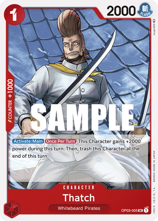 Thatch [OP03-005] OP03  - Pillars of Strength