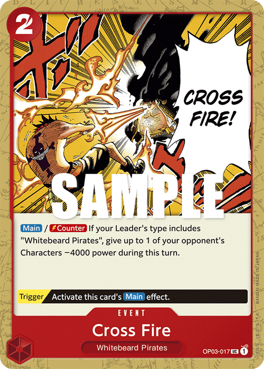 Cross Fire [OP03-017] OP03  - Pillars of Strength