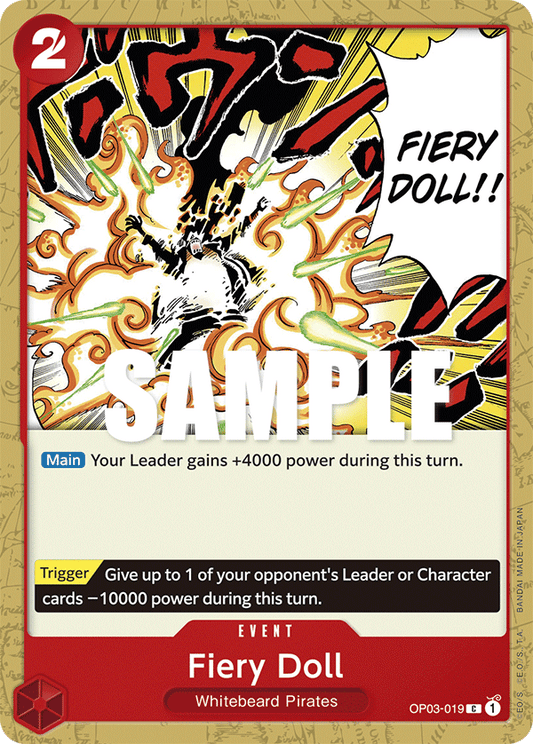 Fiery Doll [OP03-019] OP03  - Pillars of Strength