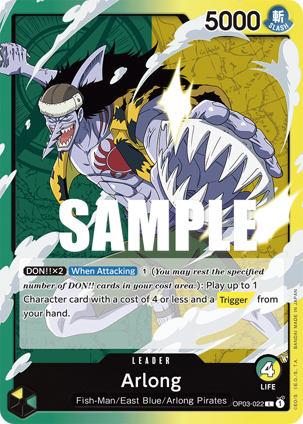 Arlong [OP03-022] OP03  - Pillars of Strength