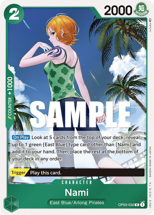 Nami [OP03-030] OP03  - Pillars of Strength