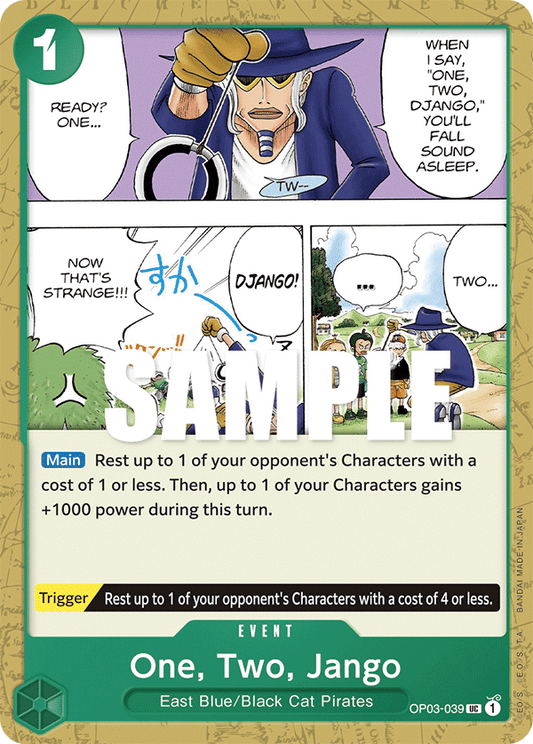 One, Two, Jango [OP03-039] OP03  - Pillars of Strength