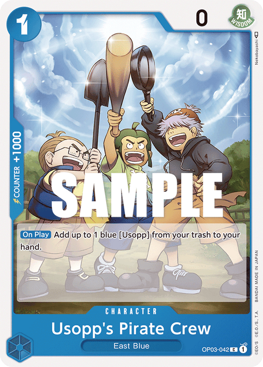 Usopp's Pirate Crew [OP03-042] OP03  - Pillars of Strength