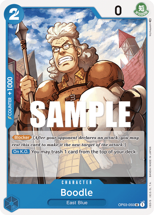 Boodle [OP03-050] OP03  - Pillars of Strength
