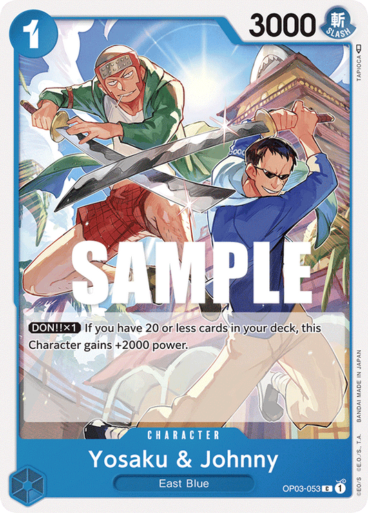 Yosaku & Johnny [OP03-053] OP03  - Pillars of Strength