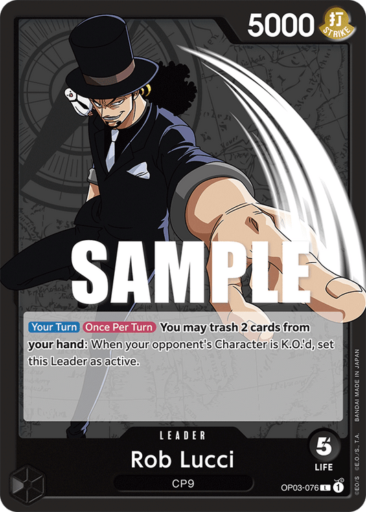 Rob Lucci [OP03-076] OP03  - Pillars of Strength