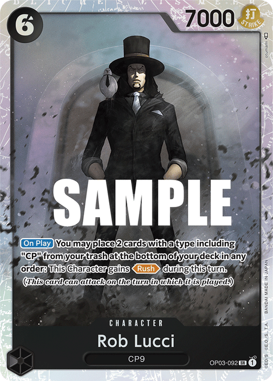 Rob Lucci [OP03-092] OP03  - Pillars of Strength