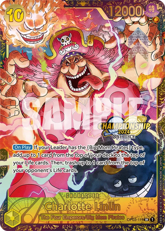 Charlotte Linlin [OP03-114] Championship 2024 Vol. 2 Top Prize Pack