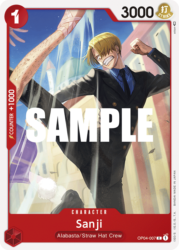 Sanji [OP04-007] OP04 - Kingdoms of Intrigue