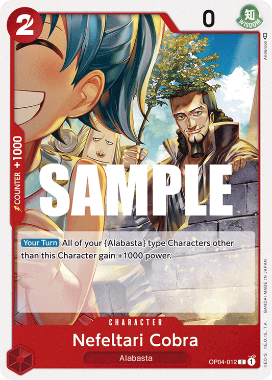 Nefeltari Cobra [OP04-012] OP04 - Kingdoms of Intrigue