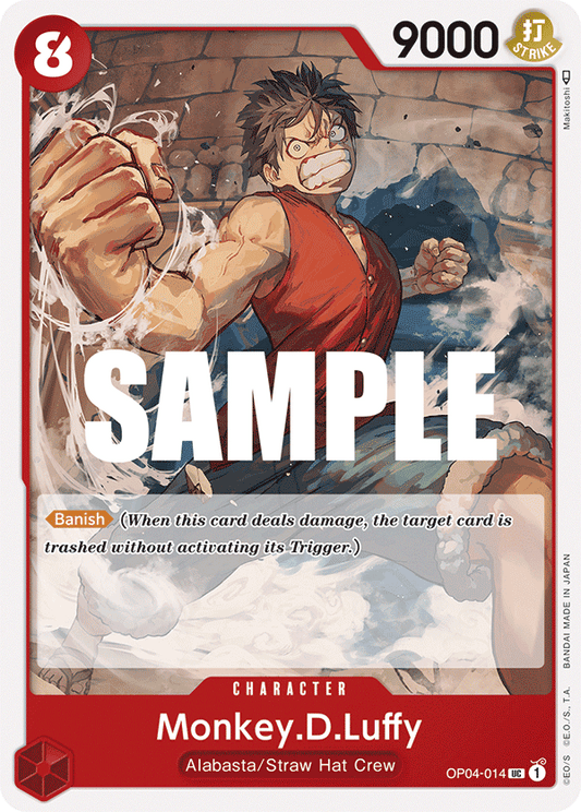 Monkey.D.Luffy [OP04-014] OP04 - Kingdoms of Intrigue