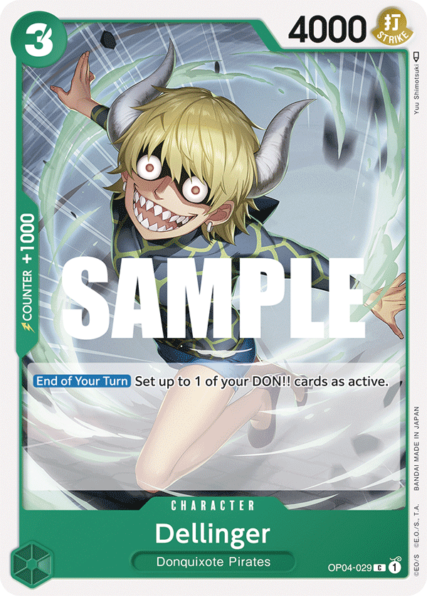 Dellinger [OP04-029] OP04 - Kingdoms of Intrigue