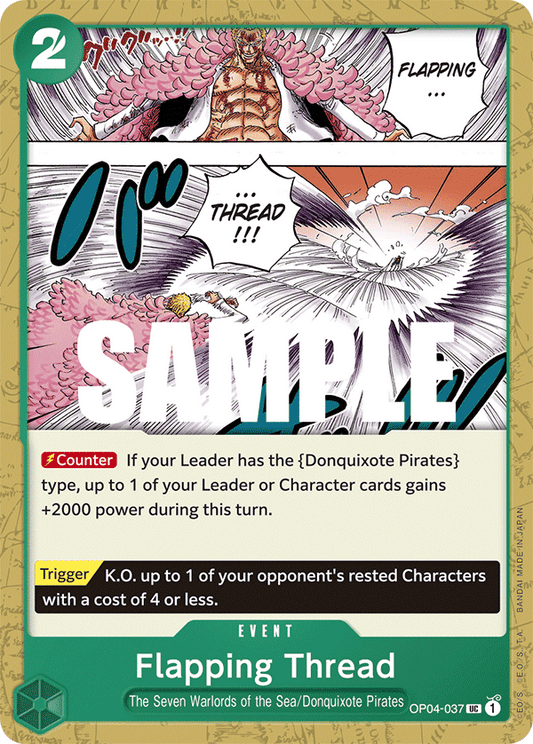 Flapping Thread [OP04-037] OP04 - Kingdoms of Intrigue