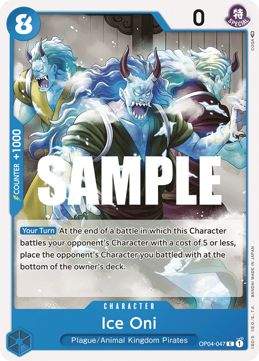 Ice Oni [OP04-047] OP04 - Kingdoms of Intrigue