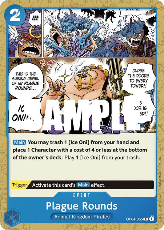 Plague Rounds [OP04-055] OP04 - Kingdoms of Intrigue