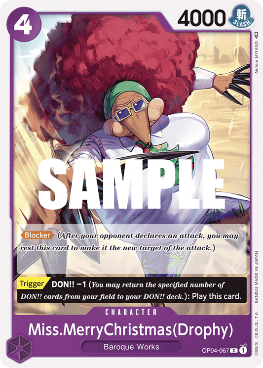 Miss.MerryChristmas(Drophy) [OP04-067] OP04 - Kingdoms of Intrigue