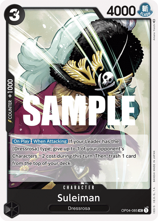 Suleiman [OP04-085] OP04 - Kingdoms of Intrigue