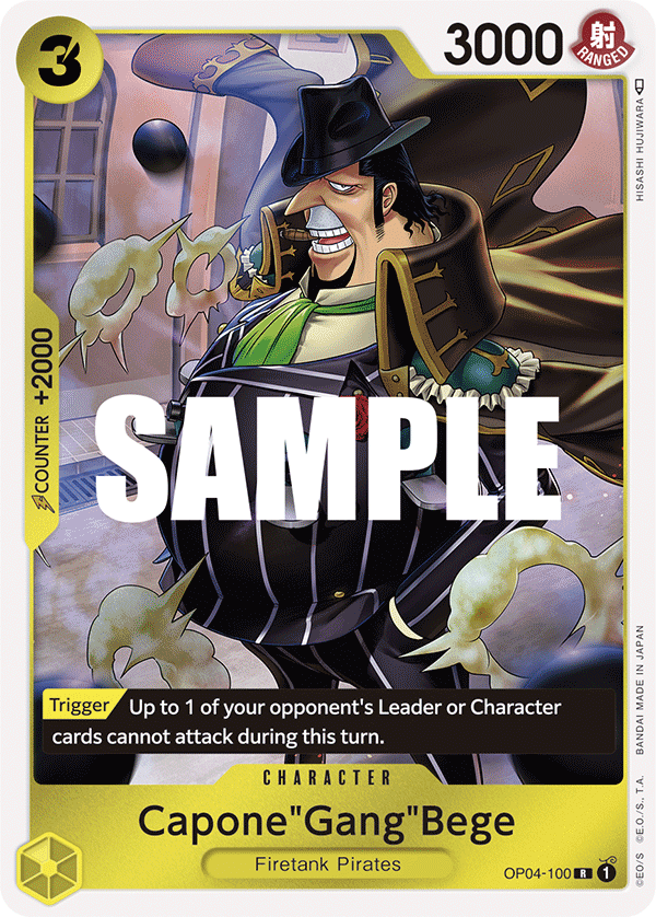 Capone"Gang"Bege [OP04-100] OP04 - Kingdoms of Intrigue