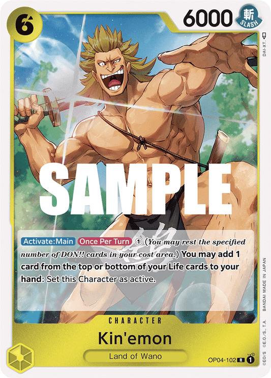 Kin'emon [OP04-102] OP04 - Kingdoms of Intrigue