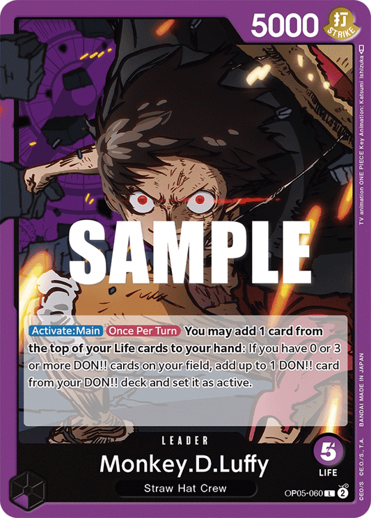 Monkey.D.Luffy [OP05-060] OP05 - Awakening of the New Era
