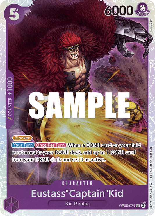 Eustass"Captain"Kid [OP05-074] OP05 - Awakening of the New Era