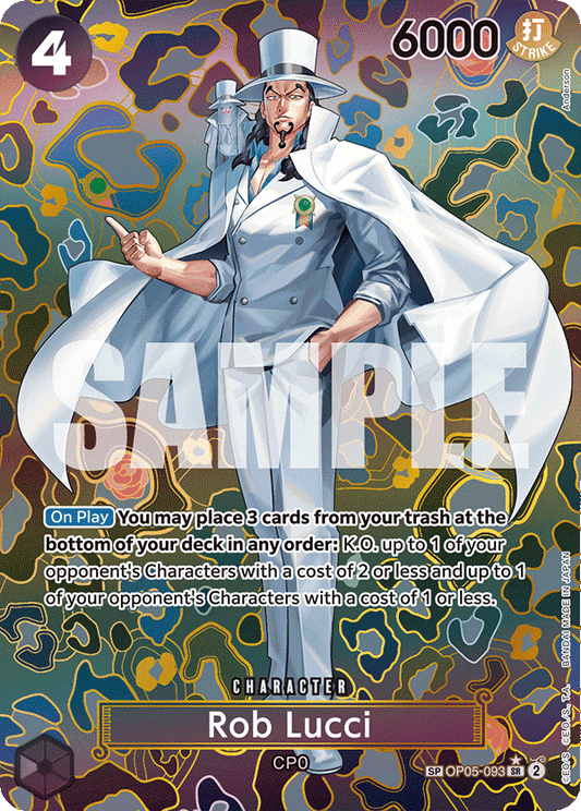 Rob Lucci (SP) [OP05-093] OP09 - Emperors in the New World