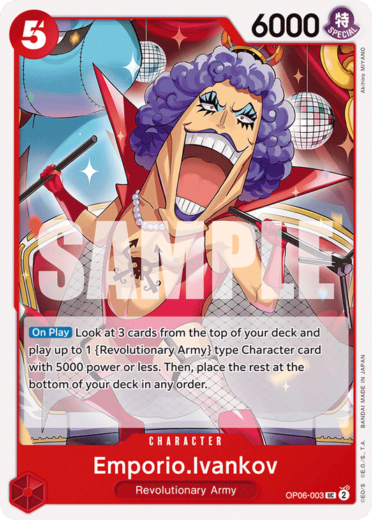Emporio.Ivankov [OP06-003] OP06 - Wings of the Captain