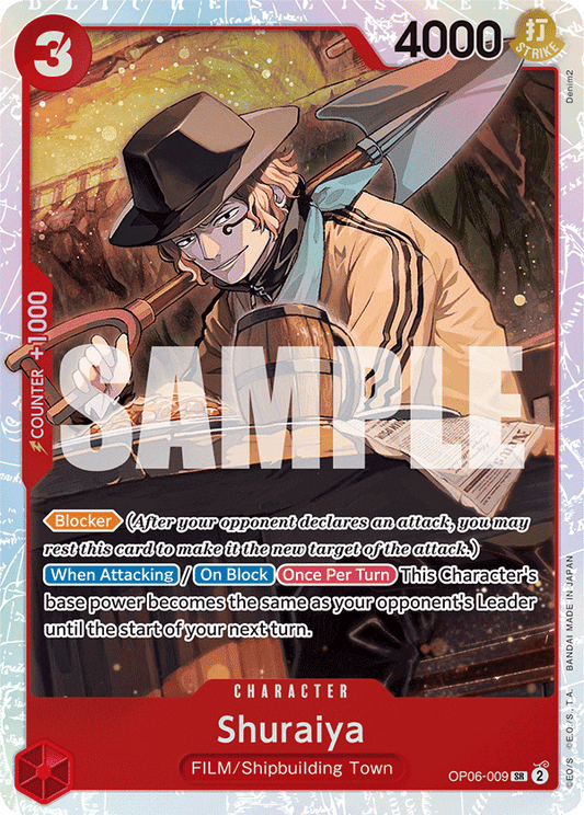 Shuraiya [OP06-009] OP06 - Wings of the Captain