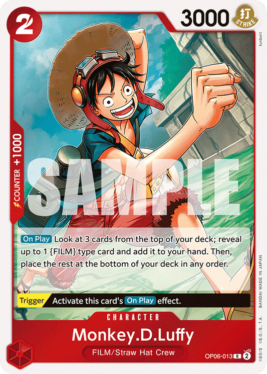 Monkey.D.Luffy [OP06-013] OP06 - Wings of the Captain
